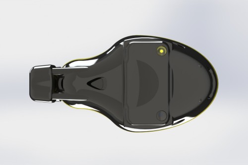 Bottom View of iPhone Submarine