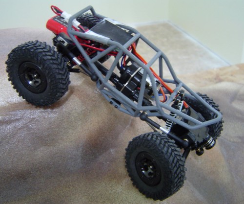 'Tuber' 3D-Printed Chassis in a Live Test