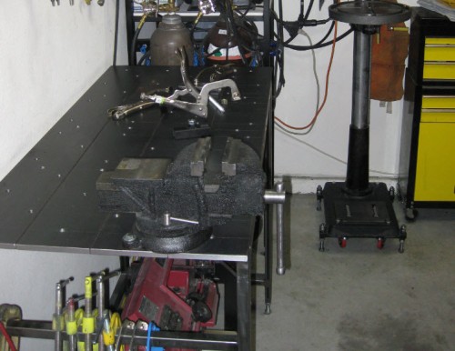 Movable Welding Table with Vise & Custom Clamps